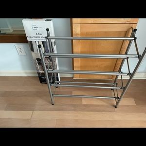 4 tier expandable shoe rack